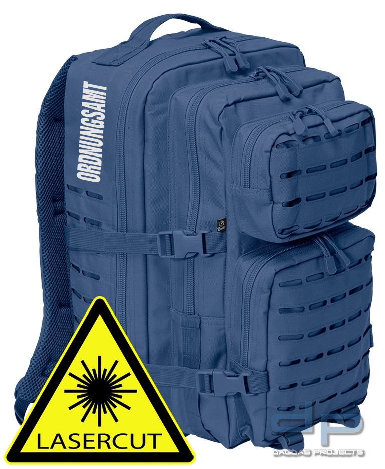 Brandit Rucksack US Cooper LASERCUT large in verschiedenen Farben mit Wunschaufdruck