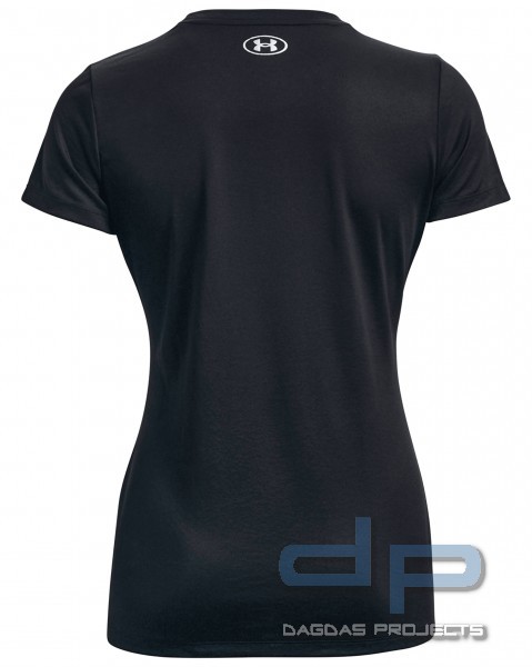 UNDER ARMOUR DAMEN TECH SOLID LOGO ARCH T-SHIRT  IN 2FARBEN