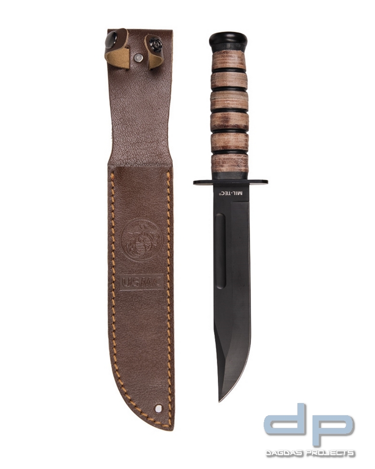 KAMPFMESSER USMC M.LEDERSCHEIDE VPE 2