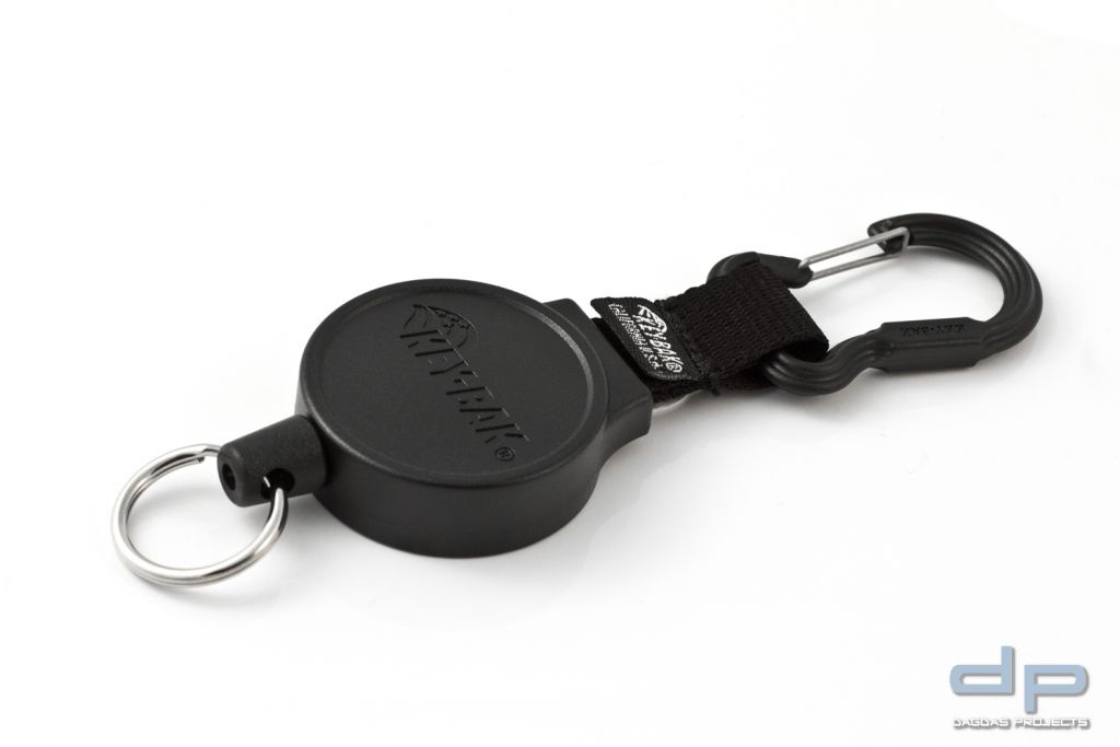 KEY-BAK 90 + Karabiner, klein Schwarz