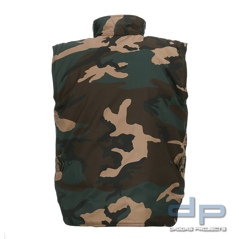 Kinder bodywarmer woodland