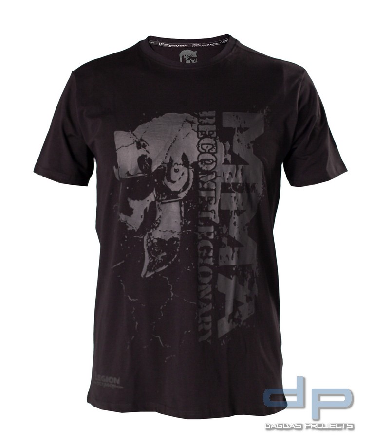 LEGION OCTAGON T-Shirt Become Legionary in Schwarz/Rot und Schwarz/Anthrazit