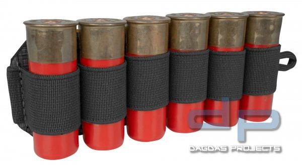 BLACKFOLIUM HYBRID MAG POUCH - 12GA. X 6 MUNITION SCHROTFLINTE TRAGESYSTEM IN VERSCHIEDENEN FARBEN
