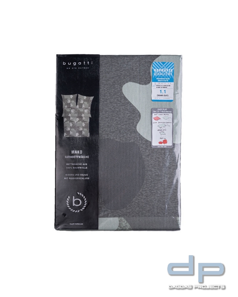 BETTWÄSCHE BUGATTI® 2-TLG.CO 155X220CM TARN