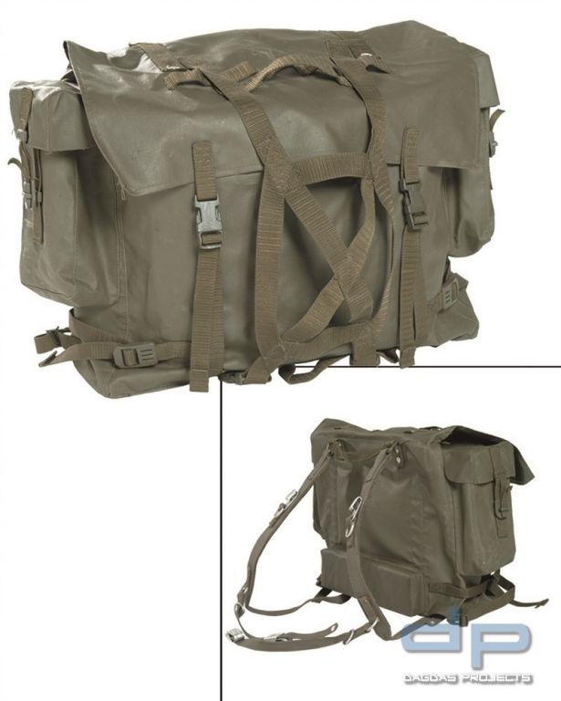SCHWEIZ.RUCKSACK M90 GUMMIERT NEUW. VPE 5