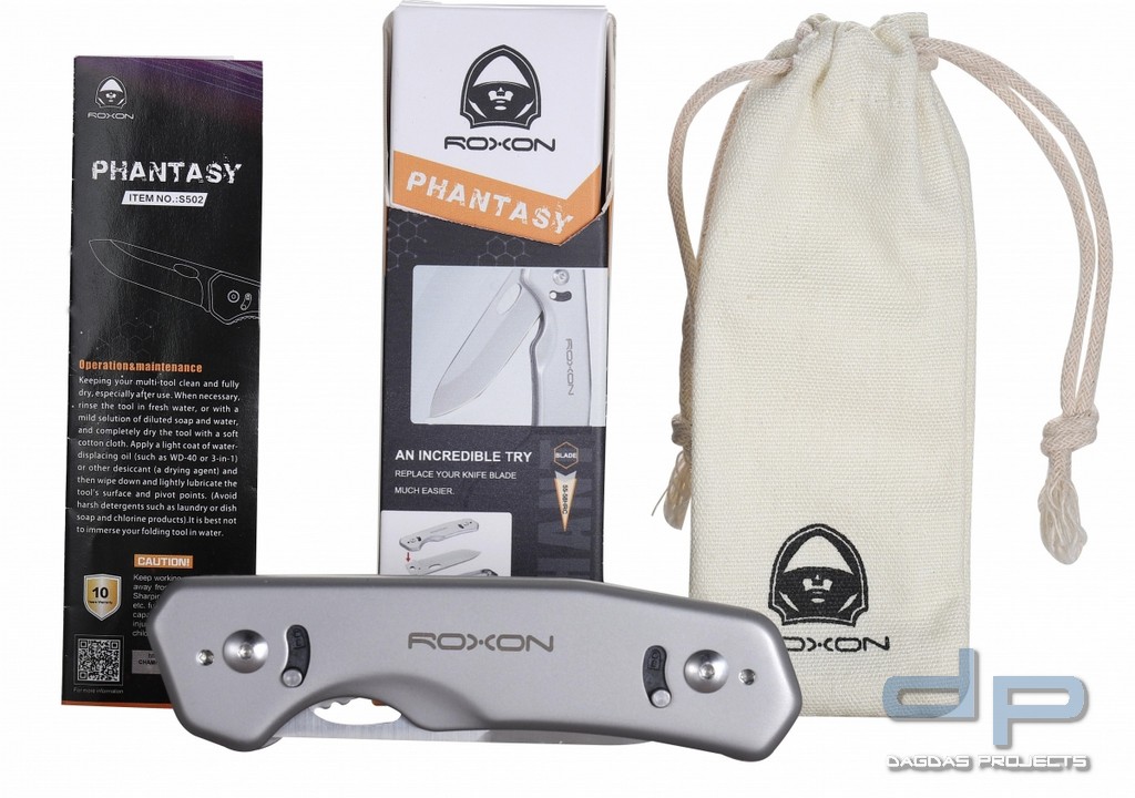 Roxon Einhandmesser "Phantasy" mit auswechselbarer Klinge