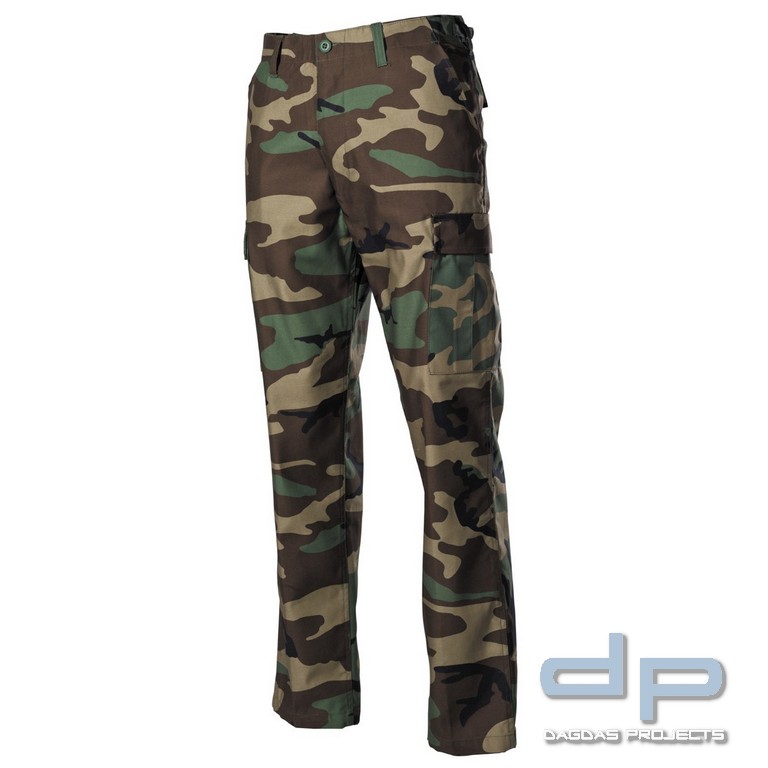 US Kampfhose, BDU, woodland