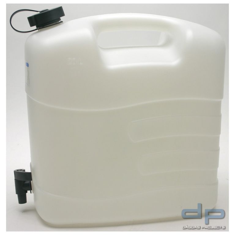 Wasserkanister 10 Ltr., PE, mit Auslaufhahn