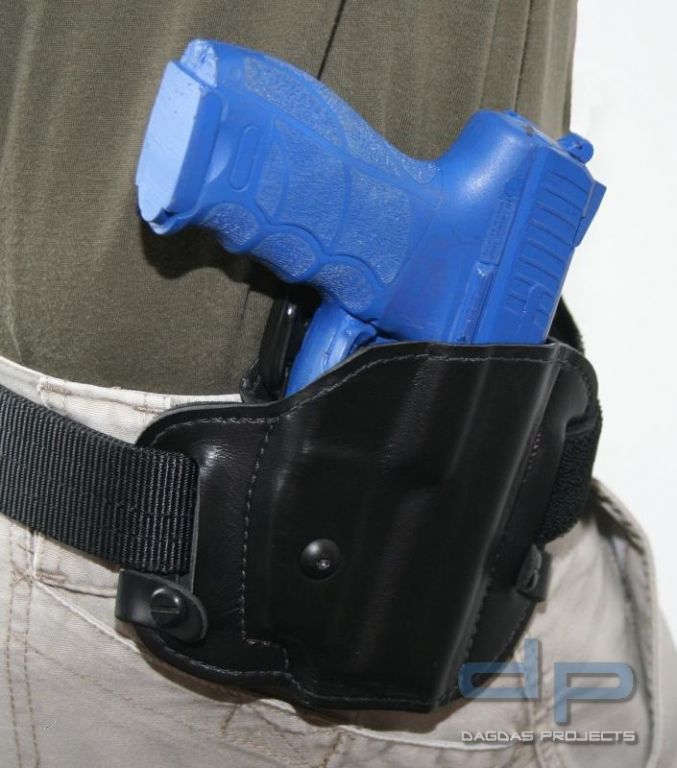 SAFARILAND® 537 GLSTM Gürtelholster, schwarz, Lederoptik