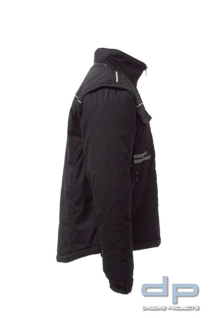 Payper Behördenjacke "WARM 2.0" in verschiedenen Farben mit Aufdruck nach Wunsch in Reflex Silber