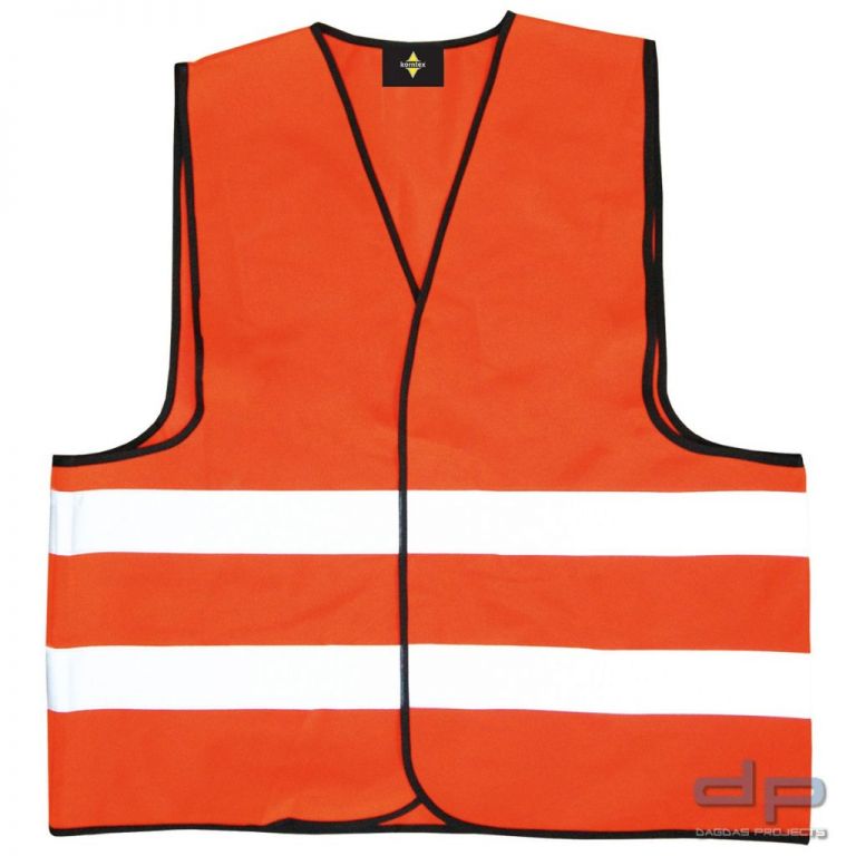 Warnweste EN ISO 20471:2013 Gelb oder Orange
