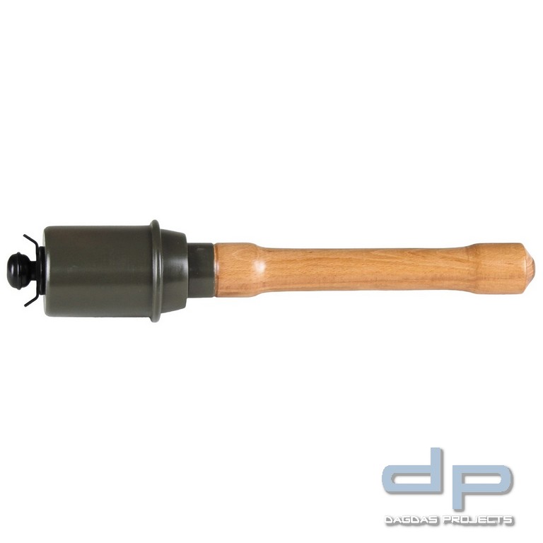 Stielhandgranate, "M 43", Holz, Deko