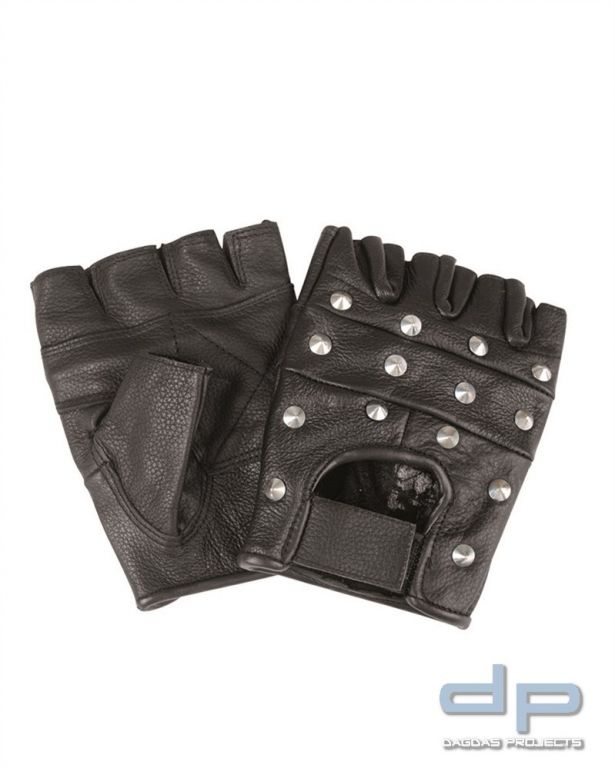 BIKER FINGERLINGE LEDER M.NIETEN VPE 5