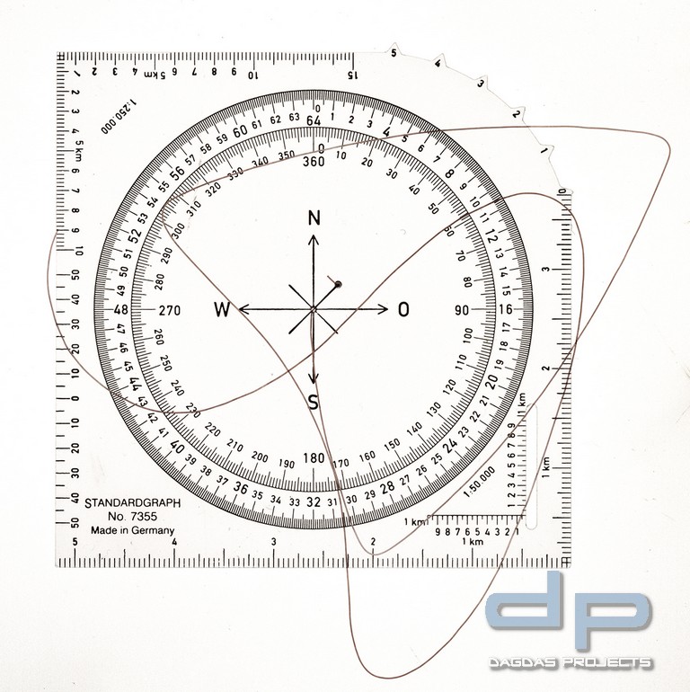 STANDARDGRAPH KARTENWINKELMESSER