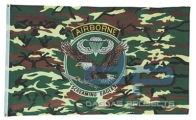 Flagge Motiv US Airborne Tarn