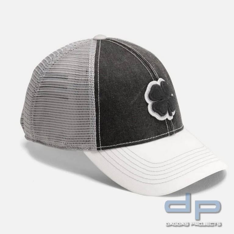 Black Clover Basecap Two Tone Vintage 21, einstellbar, grau-weiß