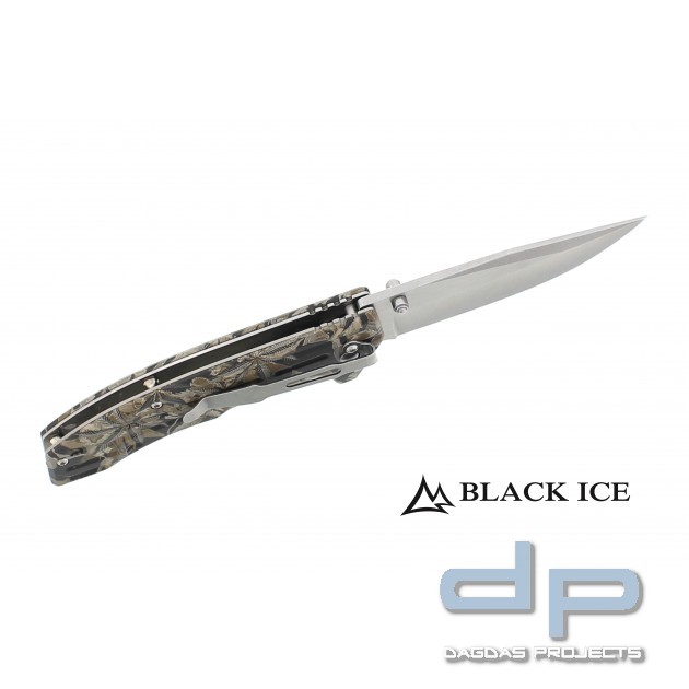 BLACK ICE Einhandmesser Ace Green