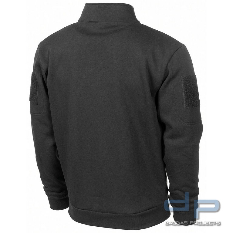 Sweatjacke, "Tactical", schwarz
