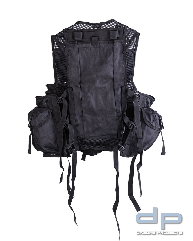 EINSATZWESTE TACTICAL (9 TA.) SCHWARZ VPE 2