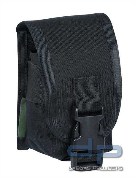 Warrior Single Smoke Pouch Black