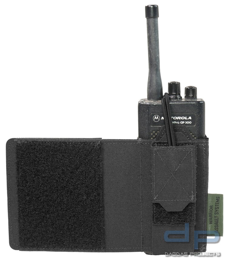 WAS LASER CUT WING VELCRO MBTIR RADIO POUCH (LINKS) in verschiedenen Farben