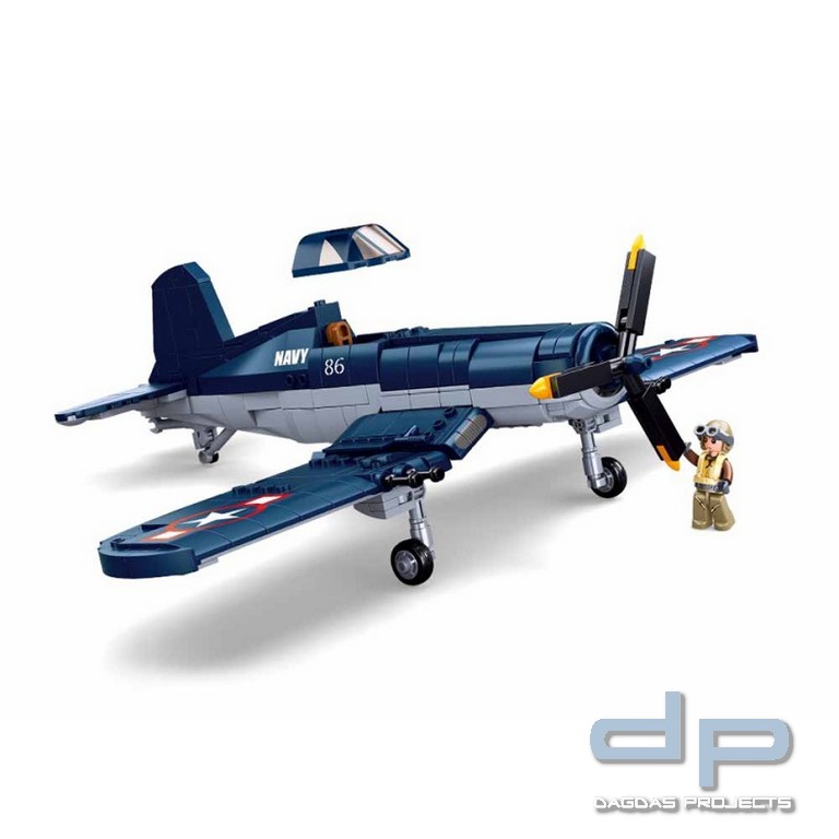 Sluban WWII F4U Fighter M38-B1109 #16126