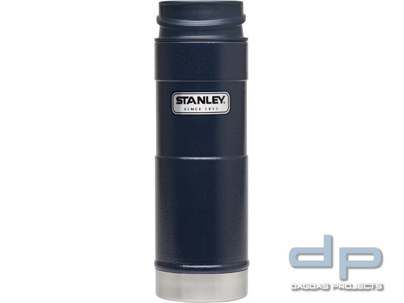 Stanley Classic Vakuum-Trinkbecher, 0,47 Liter, 18/8 Edelstahl, Hammerton navy blau