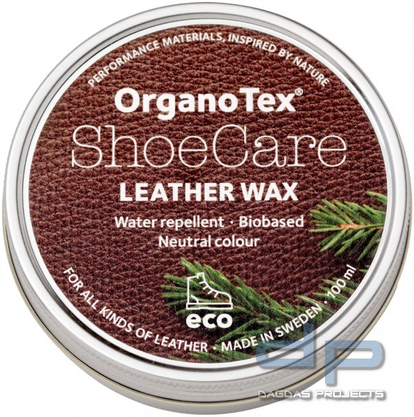 ORGANOTEX SHOE CARE LEATHER WAX 100ML (SCHUHPFLEGE-WACHS)