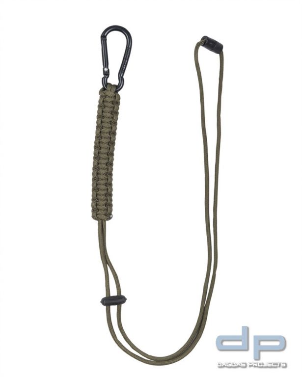 PARACORD LANYARD OLIV 10 Stück