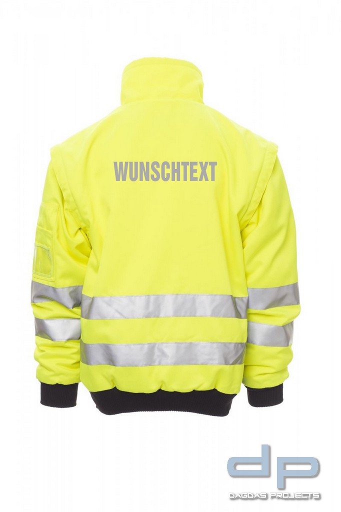 Payper Behörden Warnschutz Softshelljacke "STREET" in verschiedenen Farben mit Aufdruck nach Wunsch