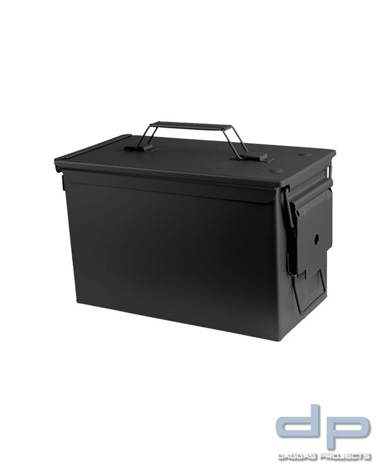 US AMMO BOX STEEL M2A1 CAL.50 SCHWARZ VPE 2