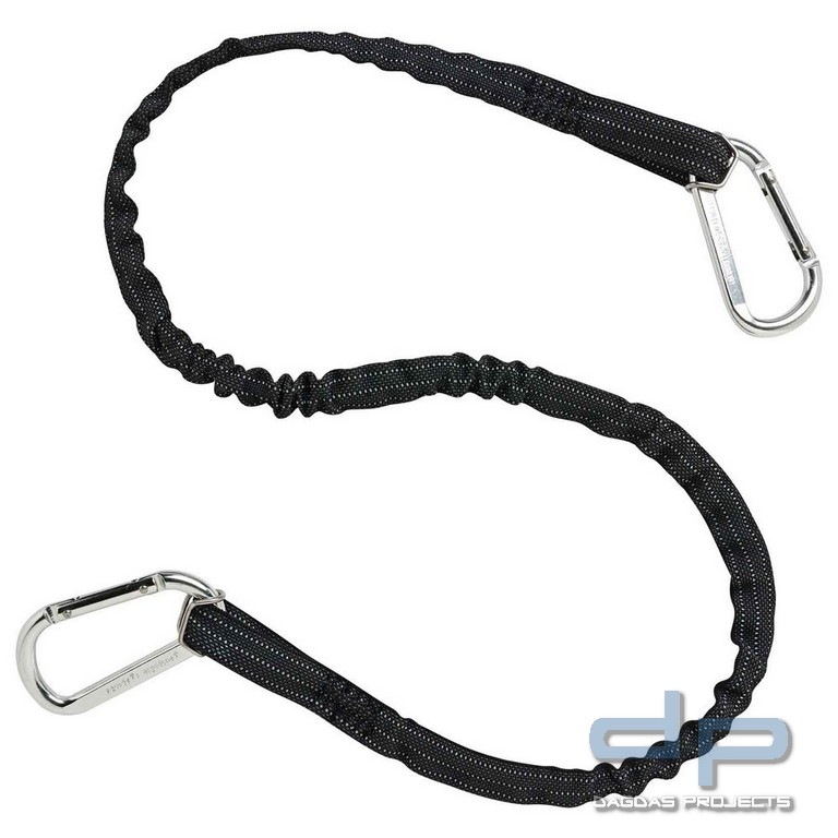 Ergodyne Zweifachkarabiner - Squids 3110 in lemon und schwarz