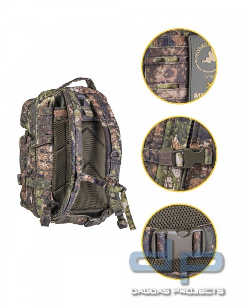 US ASSAULT PACK JUMP SM LASER CUT PHANTOMLEAF WASP I IN VERSCHIEDENEN VARIANTEN