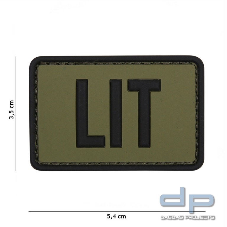 Emblem 3D PVC LIT grün