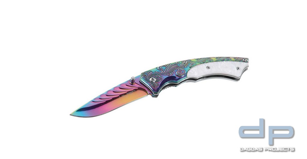 Einhandmesser  in Perlmuttoptik