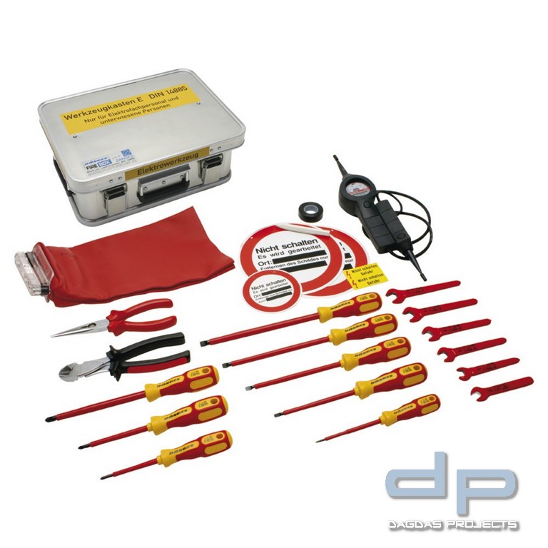 Dönges Elektrowerkzeug DIN 14885, SE - mit Schaumeinlage, 400 x 300 x 150 mm