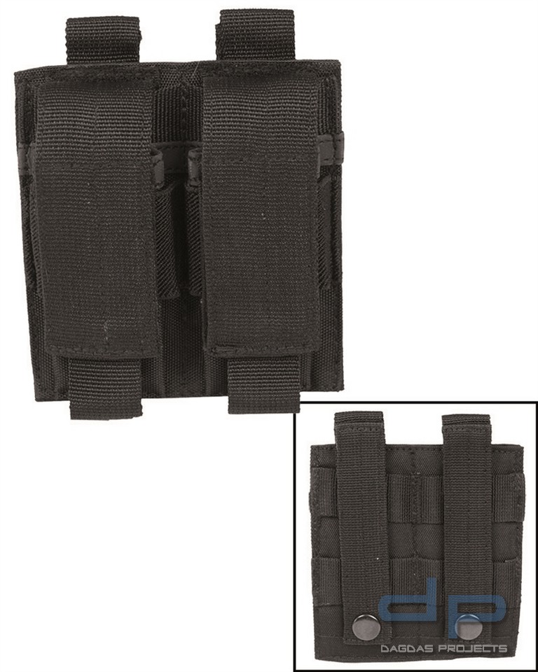 Mil-Tec Doppel Magazintasche Pistole verschiedene Farben