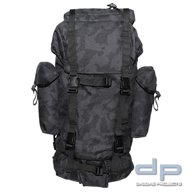 BW Kampfrucksack, night-camo, groß, Mod.