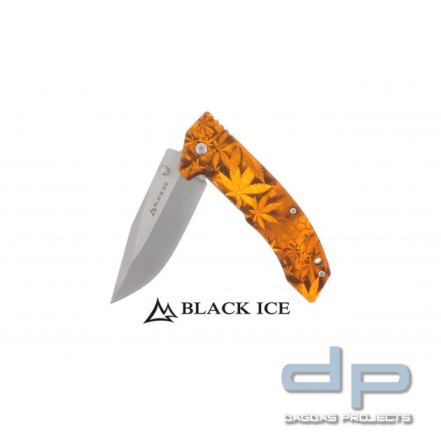 BLACK ICE Einhandmesser Ace Orange