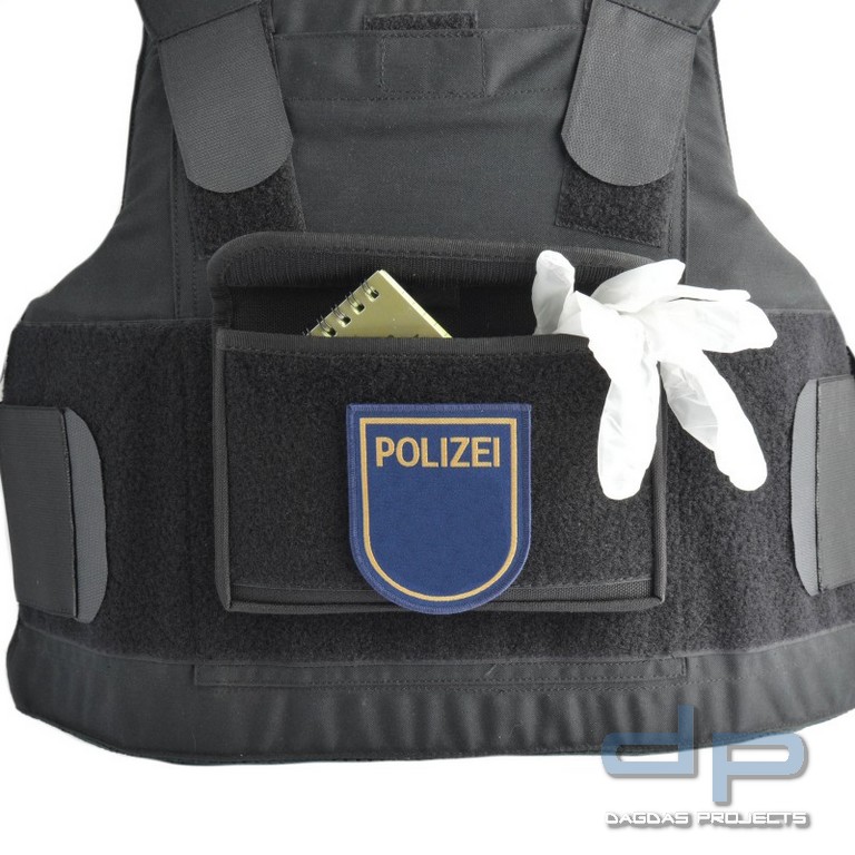 COP® 9378H Universal-Kletttasche, Größe XL, Cordura®, horizontal, inkl. POLIZEI