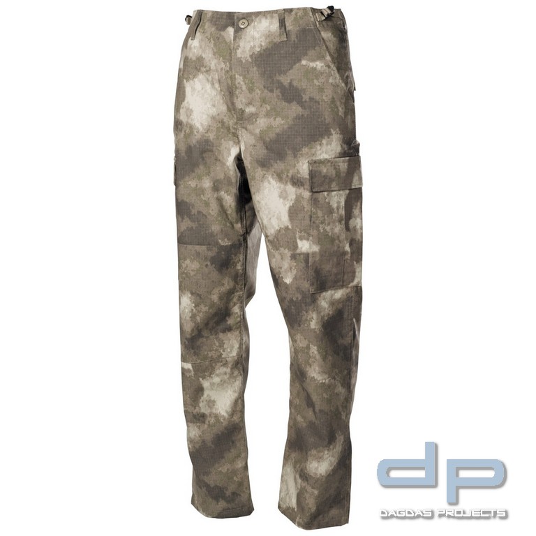 US Kampfhose, BDU, Rip Stop, HDT-camo