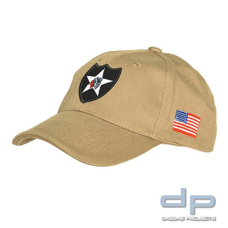 Baseball Cap 2nd Infantry in verschiedenen Farben