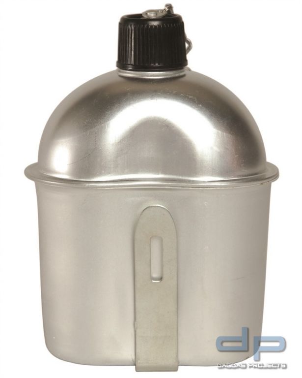 US FELDFLASCHE M.BECHER ALU (REPRO) VPE 6