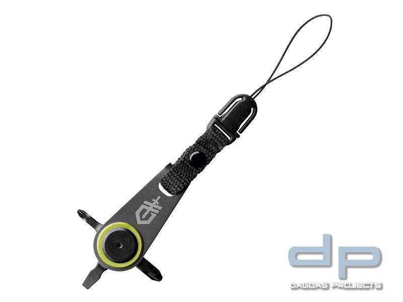 Gerber GDC ZIP DRIVER Multi-Tool, 4 Schraubendreher, Befestigungskordel
