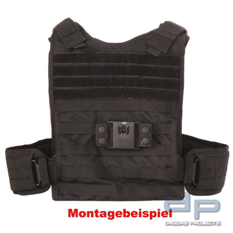 COP® 2185MOL-G MOLLE-Adapter/Gurtschlaufe, 16,5 x 5 cm schwarz