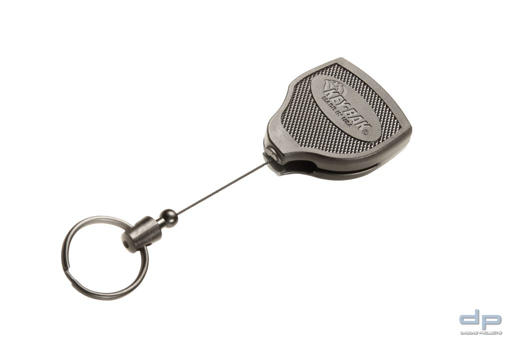 Key-Bak-XXL, schwarz, Clip, 90cm-Kevlarseil, Super Duty