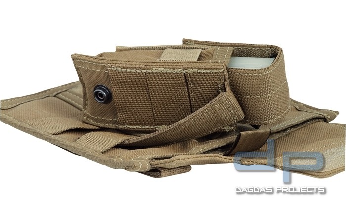 Warrior Large Admin Pouch Coyote
