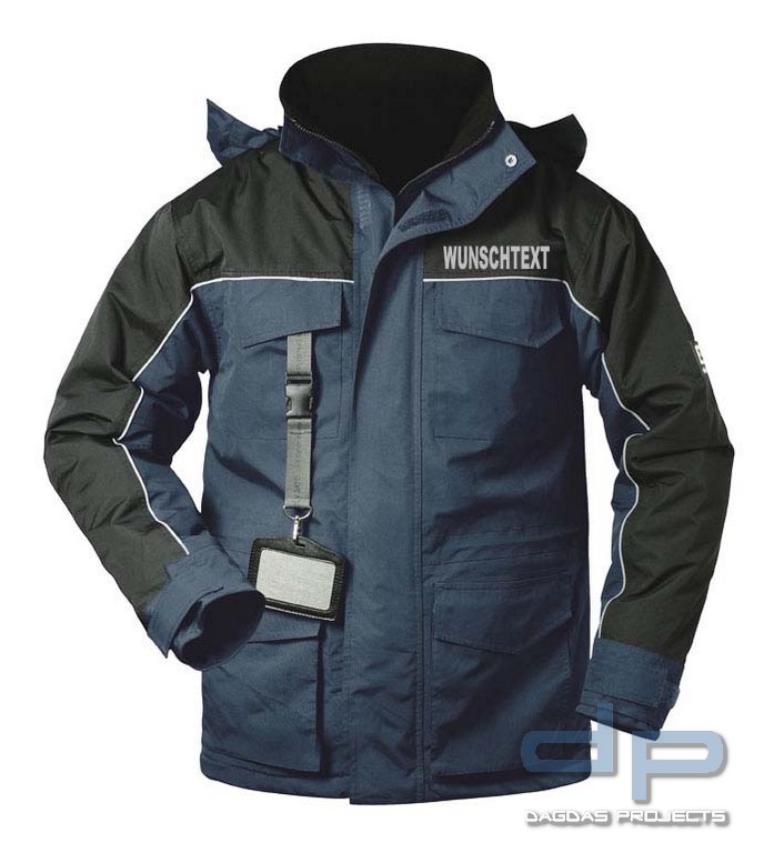 Thermo Jacke mit Wunschtext
