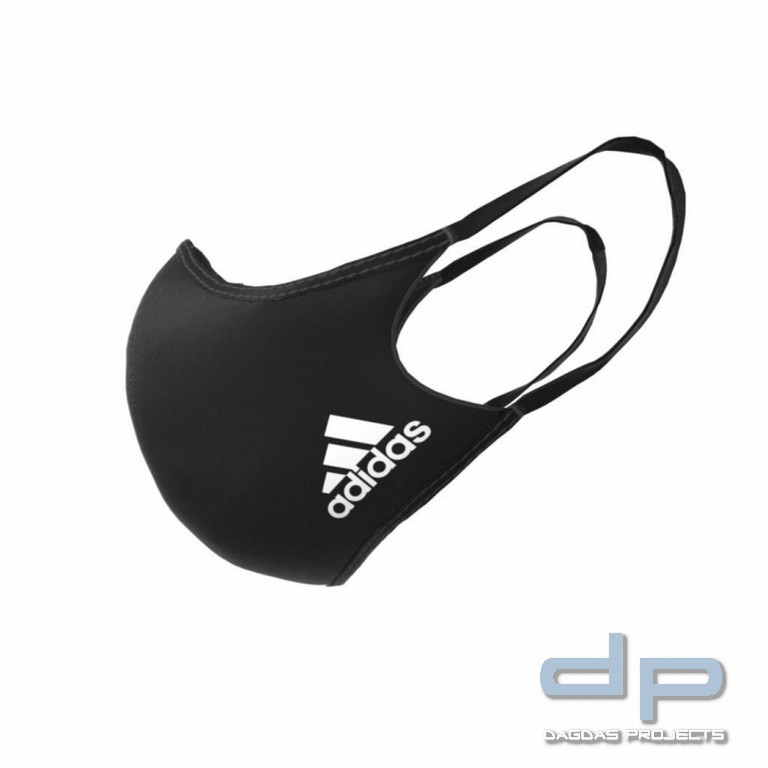 adidas® Mund/- Nasenmaske 3er Pack Größe: M/L