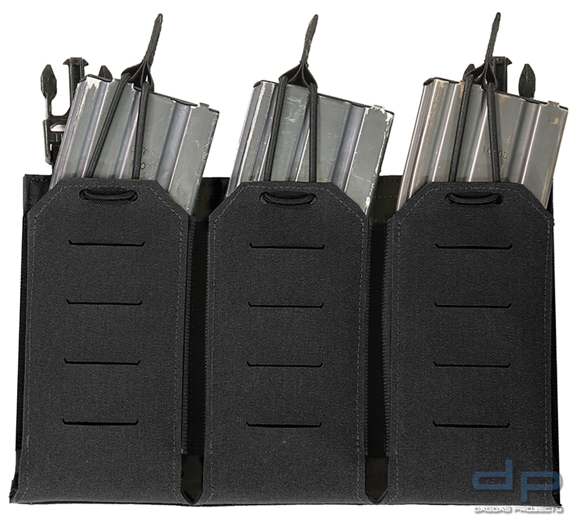 WAS LASER CUT DETACHABLE TRIPLE 5.56 MAG POUCH